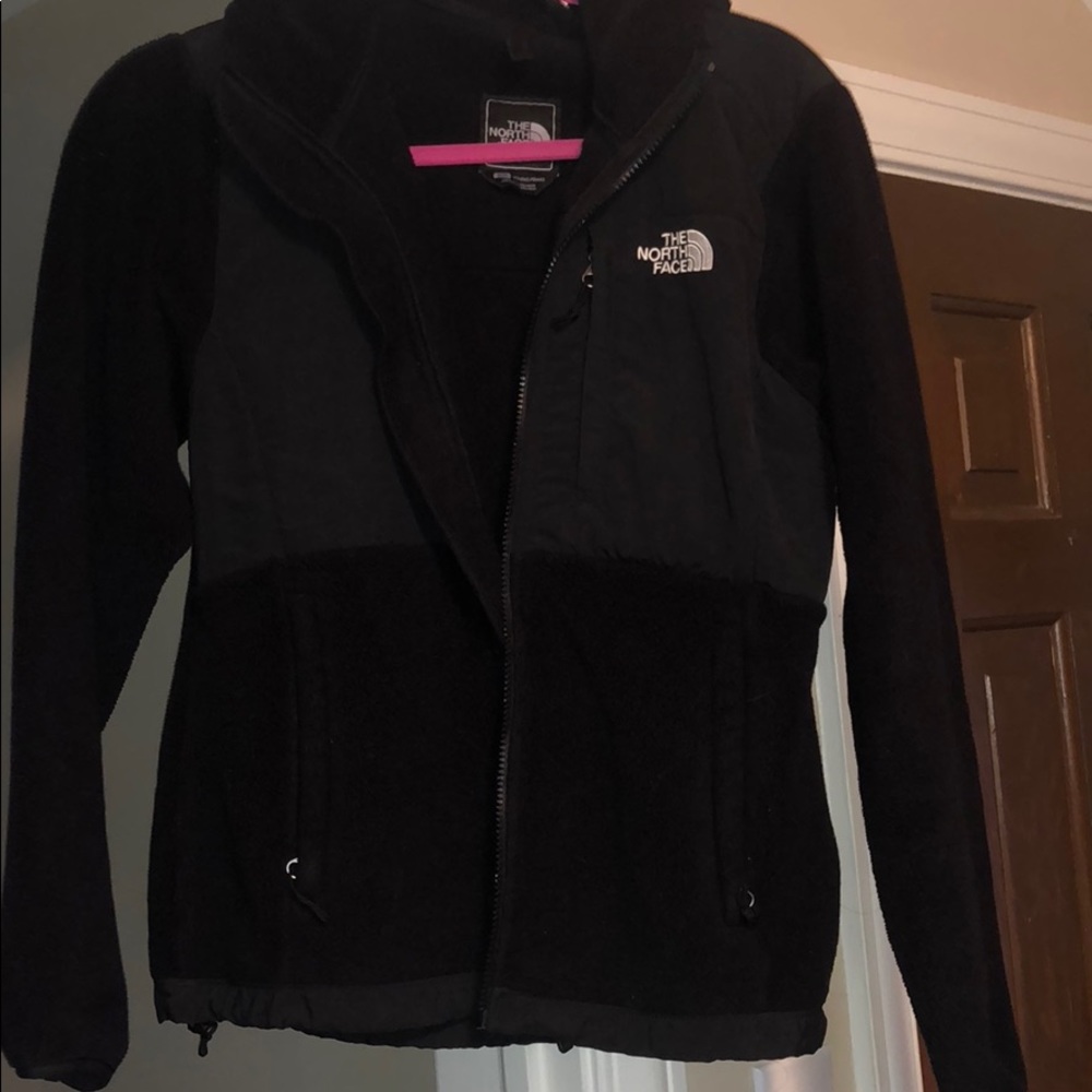 north face size small zip up